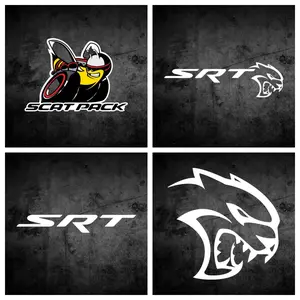 Dodge Charger Challenger LED Door Puddle Lights – SRT, Hellcat, Scat Pack, R/T Logo Projection (Pair or 4-Pack) door projection light