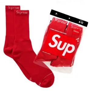 Supreme x Hanes Socks Red (4 PACK)