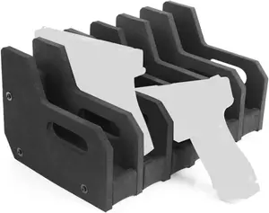Foam Pistol Rack for Gun Safe，Organize Your Firearms in Style.