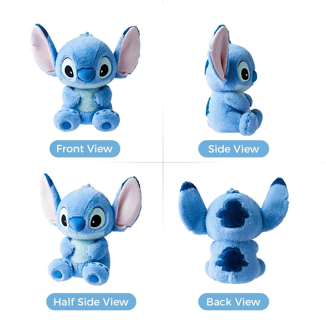 [Summer New Product] MINISO Disney Basic Series Medium Sitting Doll - Stitch – Cute Lilo & Stitch Alien,Perfect for Kids,Disney Fans & Room Decor，Halloween gift