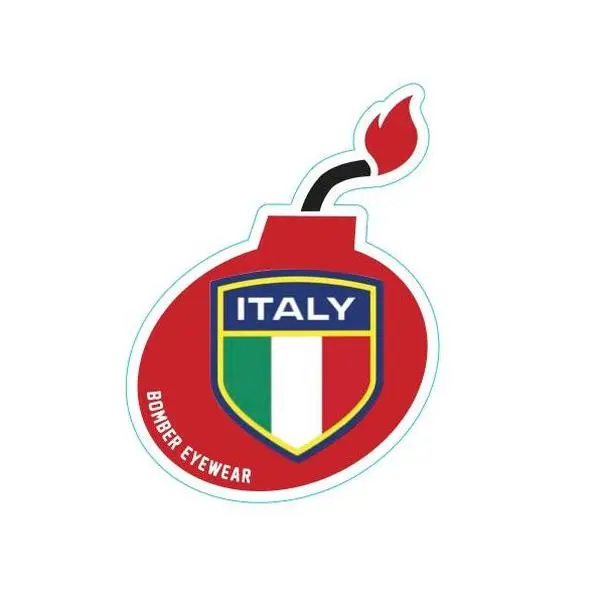 Italy Flag Vinyl Decal with Bomb Icon - Universal Mountable Car Sticker, Motorcycle Exterior Decoration Accessory for Cars/Motorcycles with Italian Roots