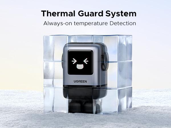 【LIVE ONLY】UGREEN Uno 100W/65W/30W/USB C Charger 3/4-Port Robot GaN Fast Charger PPS PD3.0 for iPhone 17 16 15 14 Pro Max, Galaxy S24/S23 Ultra, Fast Charge for Laptop Macbook Air-Black Friday Electronic Charging,TikTokShopHolidayHaul