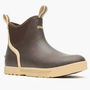 Xtratuf Men's 6" Wheelhouse Brown Ankle Deck Boots