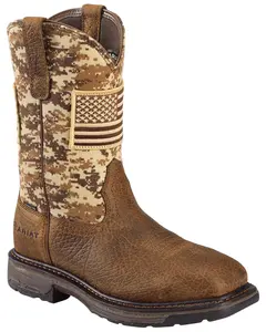 Ariat Men's Workhog&Reg; Patriot Western Boot Steel Toe - 10022968