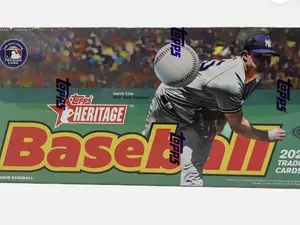 2024 Topps Heritage Baseball Hobby Box