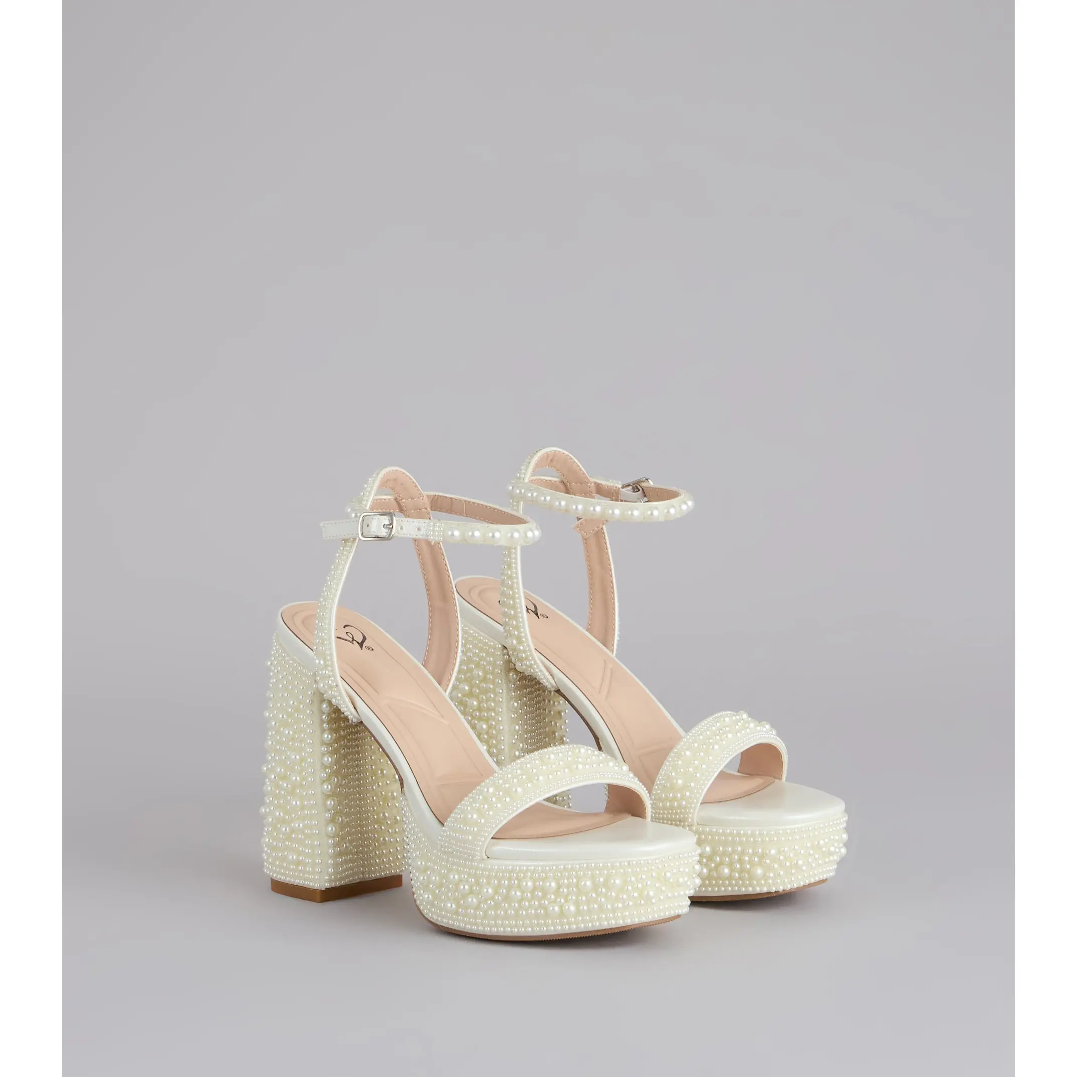 Here Comes The Glow Pearl Heels