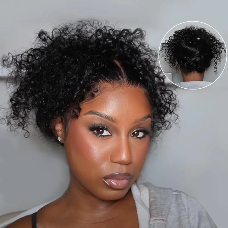 【 360 Wig No.1 】Water Wave Invisi Strap Snug Fit 360 Transparent Lace Frontal Bleached Knots Pre Cut Lace Wig With Drawstring 100% Human Hair Ashimary Hair Wig Loose Wave Wig Pre Styled Wig#summerwins
