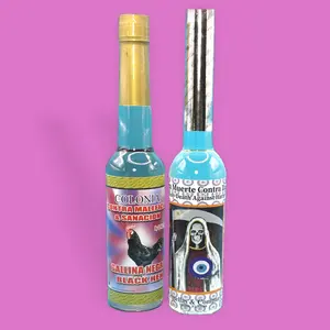 Santa Muerte Against harm and Black Chicken cologne duo