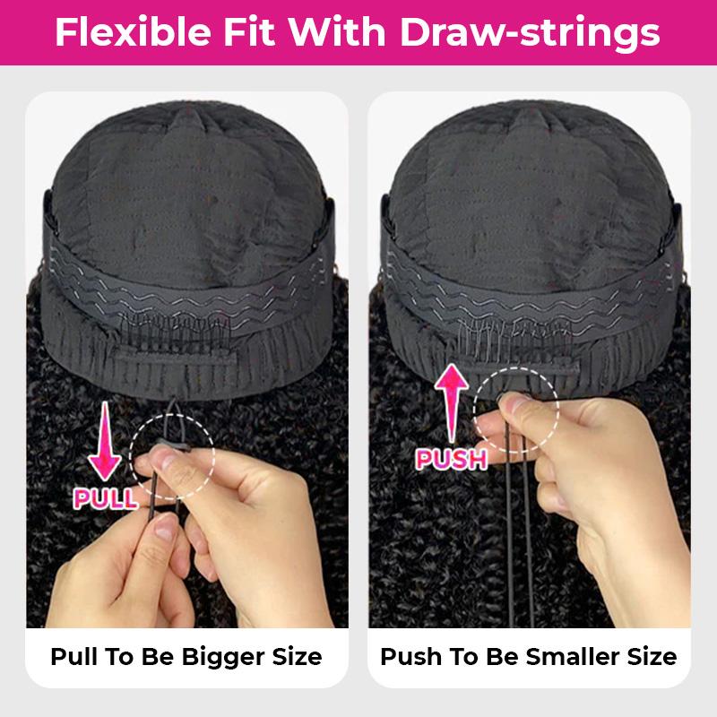 【Live Flashsale】ISEE HAIR Invisible Hairline 180% & 150% Wear Go Half Wig Kinky Straight Seamless Flip Over Wig Glueless Human Wigs Beginner Friendly Vacation Hair#SpringStatements