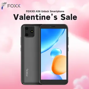 【A56】(Live only) FOXXD Unlock Smartphone – 5.5-inch Screen, 2GB RAM + 16GB Storage, 2MP + 5MP Cameras, 2000mAh Battery, Android 13 – Travel, Home, Daily Fun, Quick Calls & Messaging, Ideal Gift for Teens, First-Time Smartphone Users & Parents