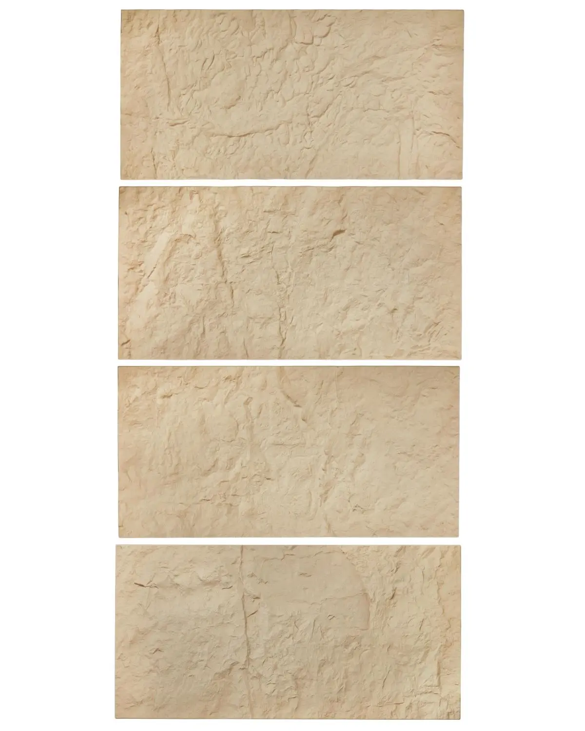 【SummerFinds】VEVOR 3D Wall Panels, 4 Pack 48 x 24 in PU Natural Stone Imitation Wall Art Tiles, 32 Sq.Ft Coverage Accent Wall Panel, Interior Home Decor for Ceiling, Bedroom, Living & Gaming Room, Stone Yellow