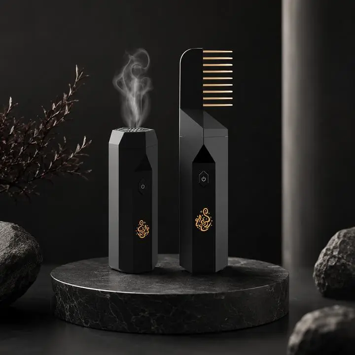 Scent Comb + Arabic Bakhoor