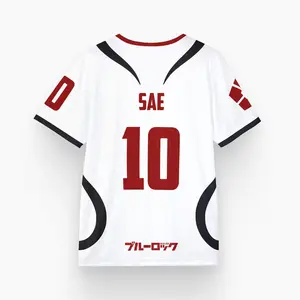 Blue lock Sae JP U20 Soccer jersey, blue lock cosplay shirt