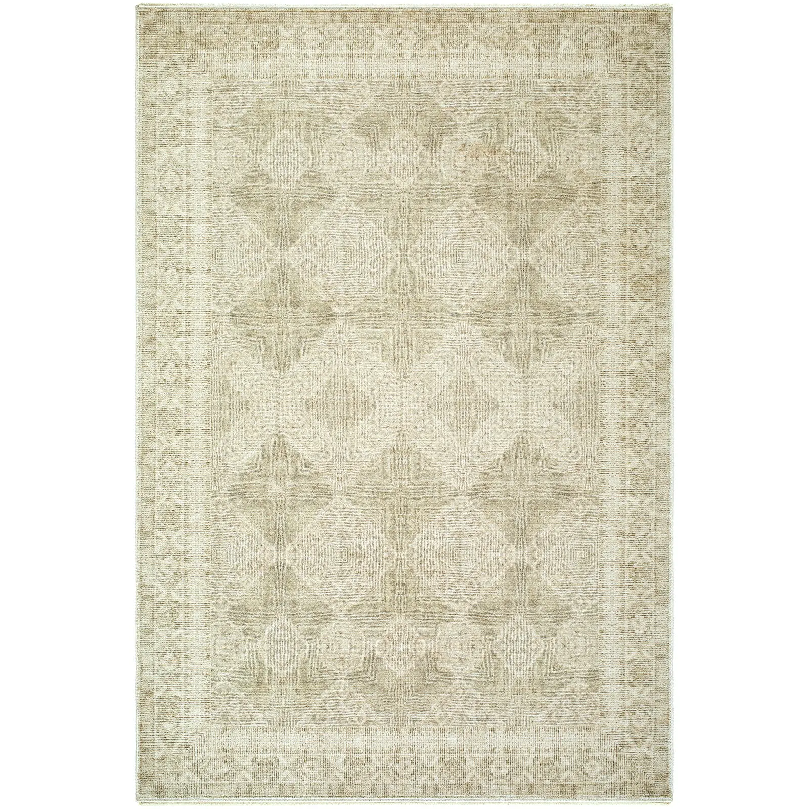 Livabliss Galey Alix Fetscher IV Vintage Turkish Area Rug - Vintage Distressed Design, Retro Charm, Decorative Rug for Living Room Decor with Calming Colors