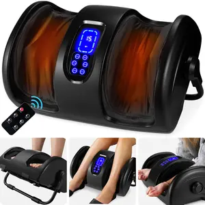 Best Choice Products Foot Massager Machine, Therapeutic Reflexology Massager w/ High-Intensity Rollers