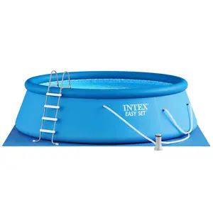 INTEX Easy Set Inflatable Above Ground Swimming Pool Set with Filter Pump