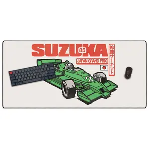 OZGMX Suzuka Circuit Gaming Mouse Pad, Non-Slip Computer Accessory for Office & Gaming Setup