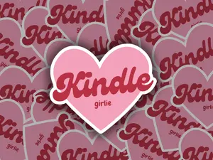 Kindle Girlie Heart in Pink