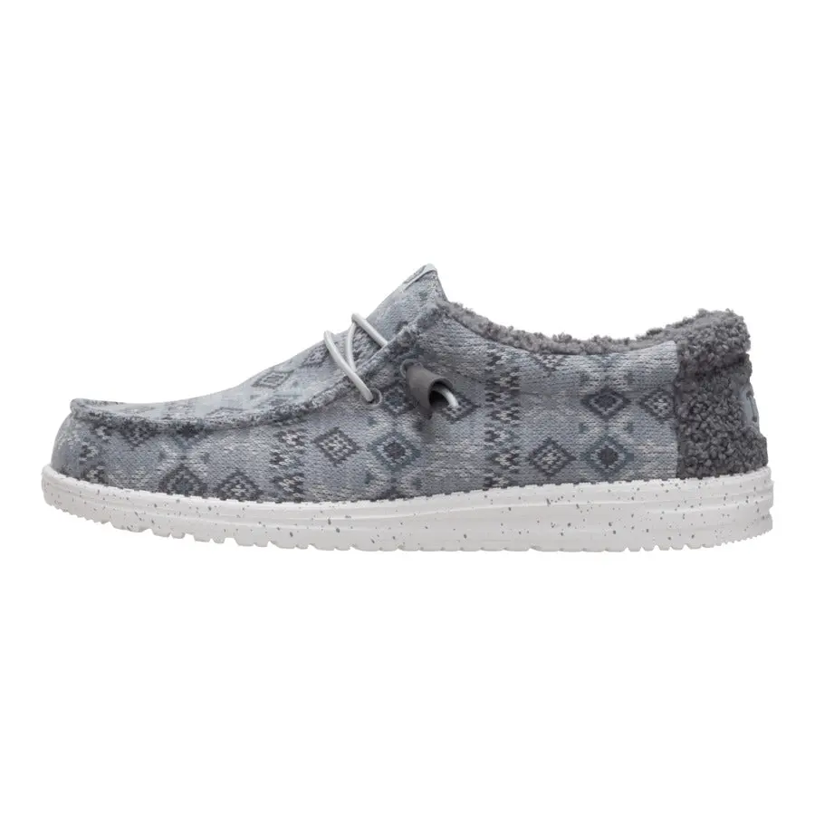 HEYDUDE Wally Sweater - Comfortable Slip on Shoes Slip On Lightweight
