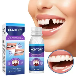Moldable Dental Gel,Dentures Temporary Fillings,Temporary Tooth Filling,Denture Kit,Oral false tooth fake,Denture,Restoration Beads
