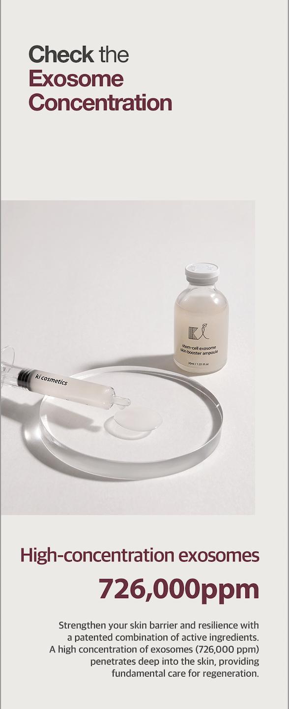 KI Exosome Booster Kit & Akatsuki Soothing Mask - Anti-Aging, Brightening, Hydration Ampoule Set with Niacinamide & Hyaluronic Acid for Smooth Skin Texture