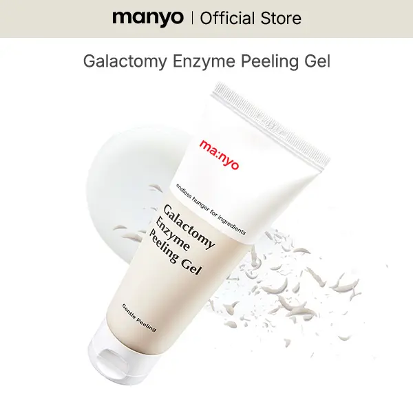 [manyo] Galactomy Enzyme Peeling Gel, Face and Body Scrub, Dead Skin Remover, Blackhead Remover, Korean Exfoliating Gel, Korean Skin Care, 2.5fl oz (75ml)