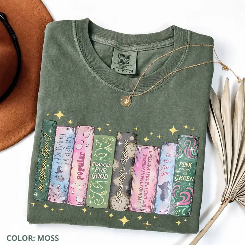 Comfort Colors Wicked Changed for Good T Shirt, Defy Gravity Broomstick Graphic Tee, Magic Wand Musical Shirt, Broadway Fan Gift, Wizard of Oz Inspired Apparel