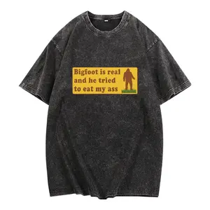 Funny Meme Shirt, Bigfoot Is Real Shirt