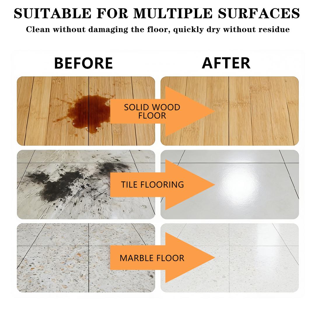 SOPAMI 12-Pack Floor Cleaning Tablets - Lemon Fragrance, Eco-Safe & Eliminates Tough Floor Odors