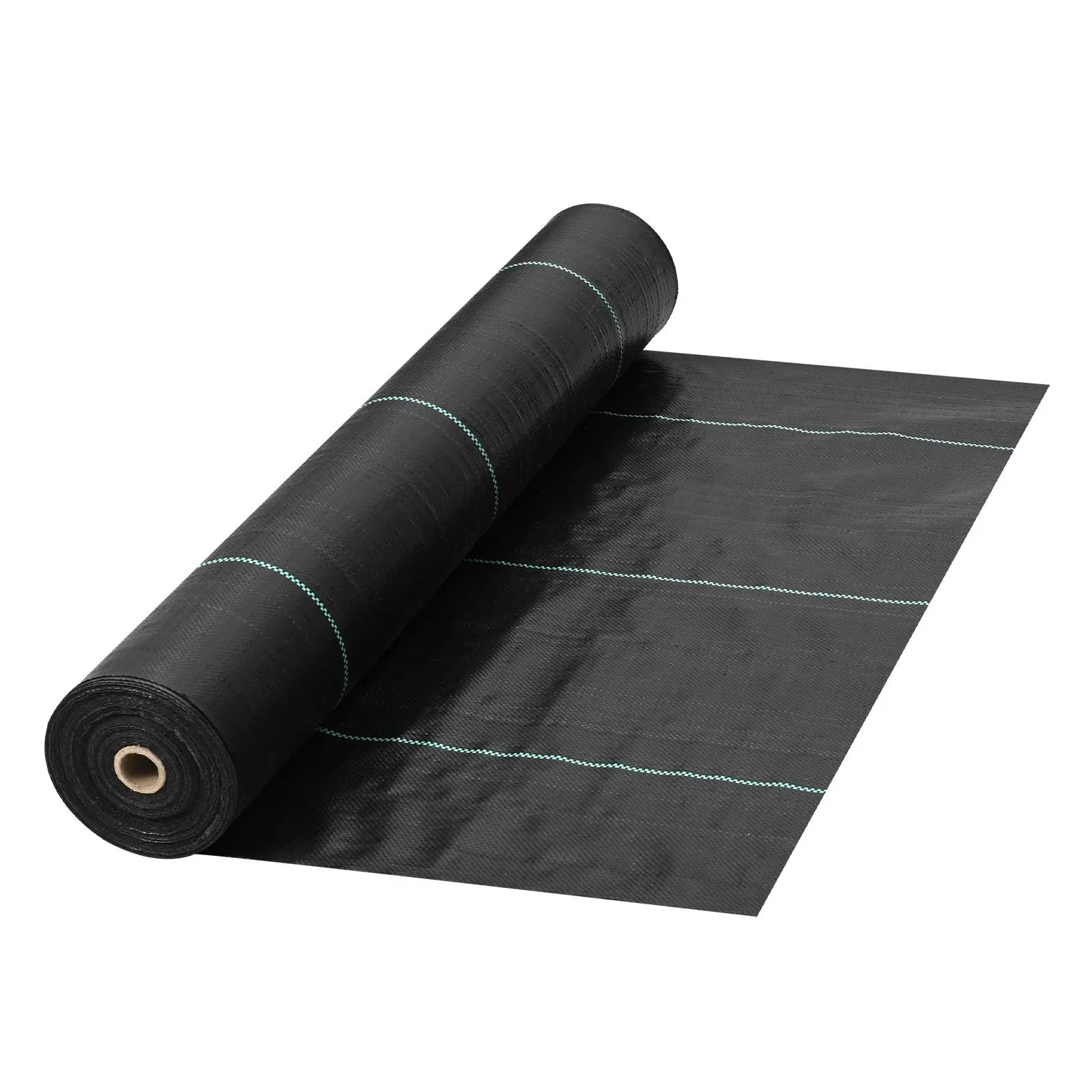 【FathersDayGift】VEVOR Weed Barrier,  , 3ft x 300ft 5.8oz Landscape Fabric, Cover Mat Heavy Duty Woven Grass Control Geotextile for Garden, Patio, Black