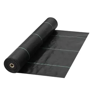 VEVOR Weed Barrier,  , 3ft x 300ft 5.8oz Landscape Fabric, Cover Mat Heavy Duty Woven Grass Control Geotextile for Garden, Patio, Black