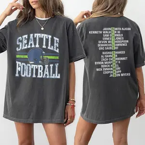 Vintage Seattle T-shirts, vintage football T-shirts, game day apparel Seahawks