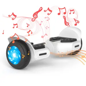 Hoverboard – Dual Motor LED Scooter Bluetooth Speaker, LED Lights, Up to 8.5 MPH, UL2272 Certified Self-Balancing Scooter for Kids and Teens,Brithday Gift, Halloween Thanksgiving Christmas Holiday Gift