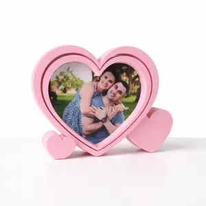Heart Picture Frame Decor – Romantic Gift for Wedding, Anniversary, Valentine’s Day