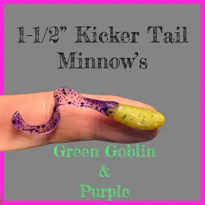 1-1/2” Kicker Tail Minnows