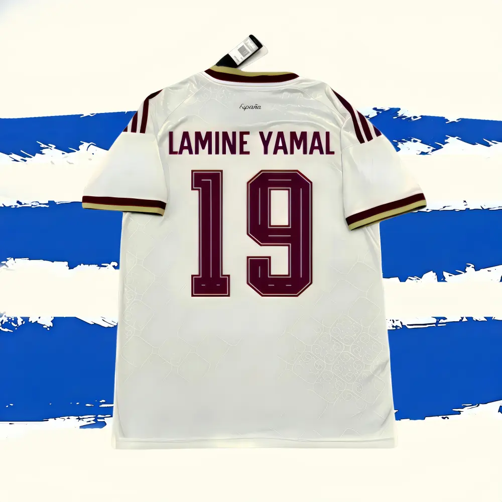 2026 Away White Short-Sleeve Yamal #19 Jersey