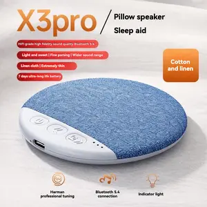 New Ultra-Thin Pillow Speaker | Bluetooth-Enabled Sleep Sound Machine | Hi-Fi Audio, White Noise, Music & Story Playback