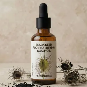【2026 NEW】Black Seed Hair Oil for Frizz Control & gentle Scalp Care,asmr head massager, Oil Ritual, Vegan & Cruelty-Free,1.69 fl oz/50ml