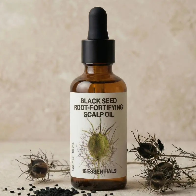 【2026 NEW】Black Seed Hair Oil for Frizz Control & gentle Scalp Care,asmr head massager, Oil Ritual, Vegan & Cruelty-Free,1.69 fl oz/50ml