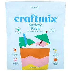 Craftmix Cocktail Mix Packets, Variety Pack, 12 Packets, 2.96 oz, (84 g)