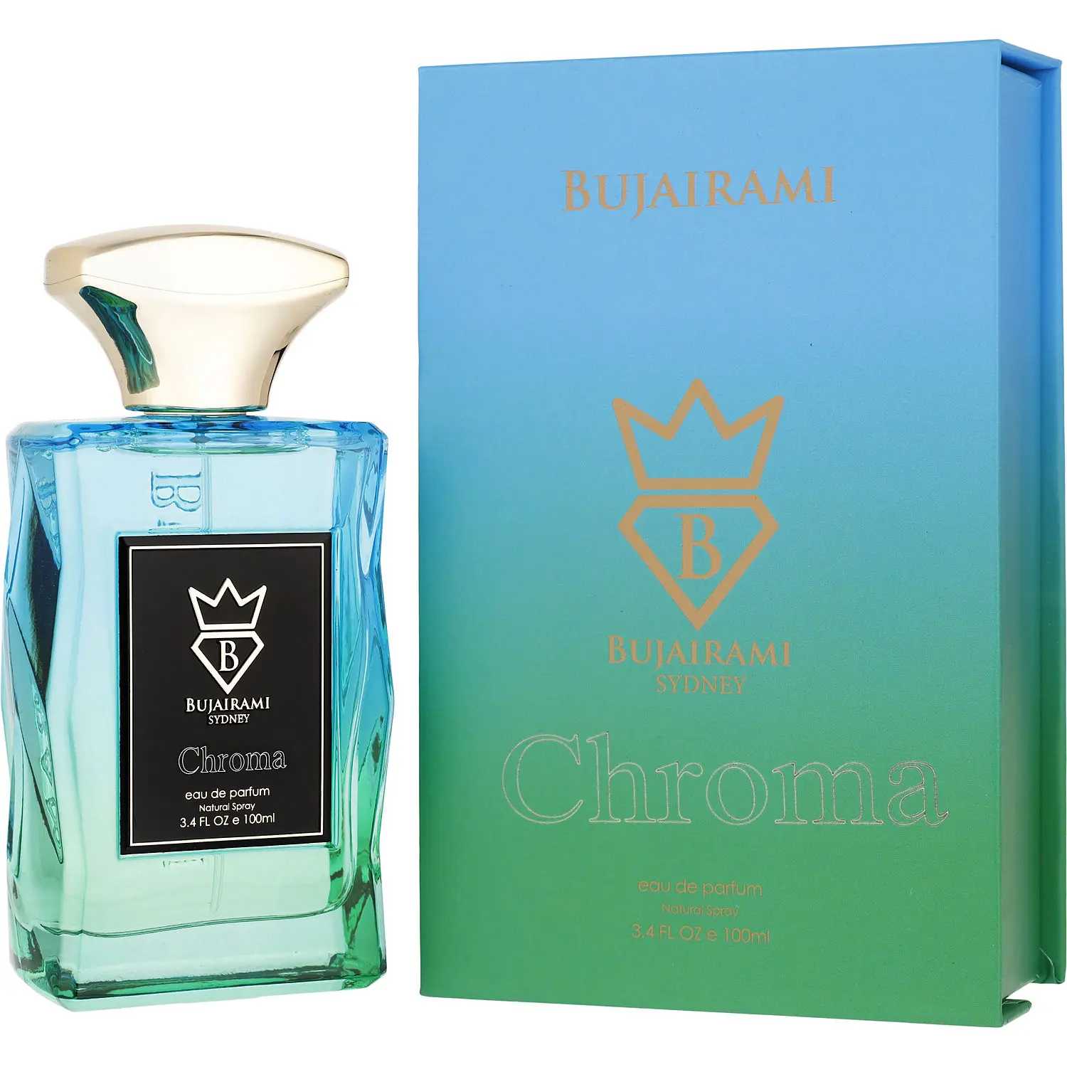 Bujairami Chroma By Bujairami Eau De Parfum For Men