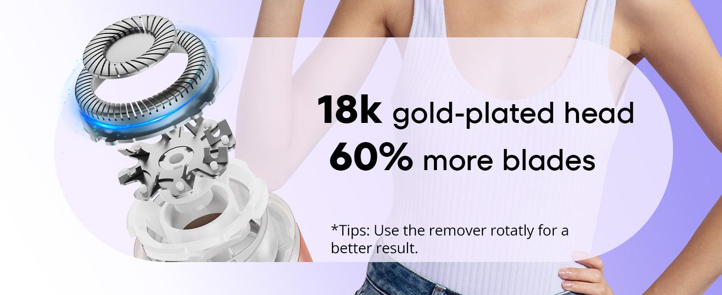 VOGCREST Electric Bikini Shaver & Facial Eyebrow Hair Trimmer for Women, Rechargeable and Portable Lady Facial Razor Gift Set VOGCREST Electric Bikini Shaver & Facial Eyebrow Hair Trimmer for Women, Rechargeable and Portable Lady Facial Razor Gift Set