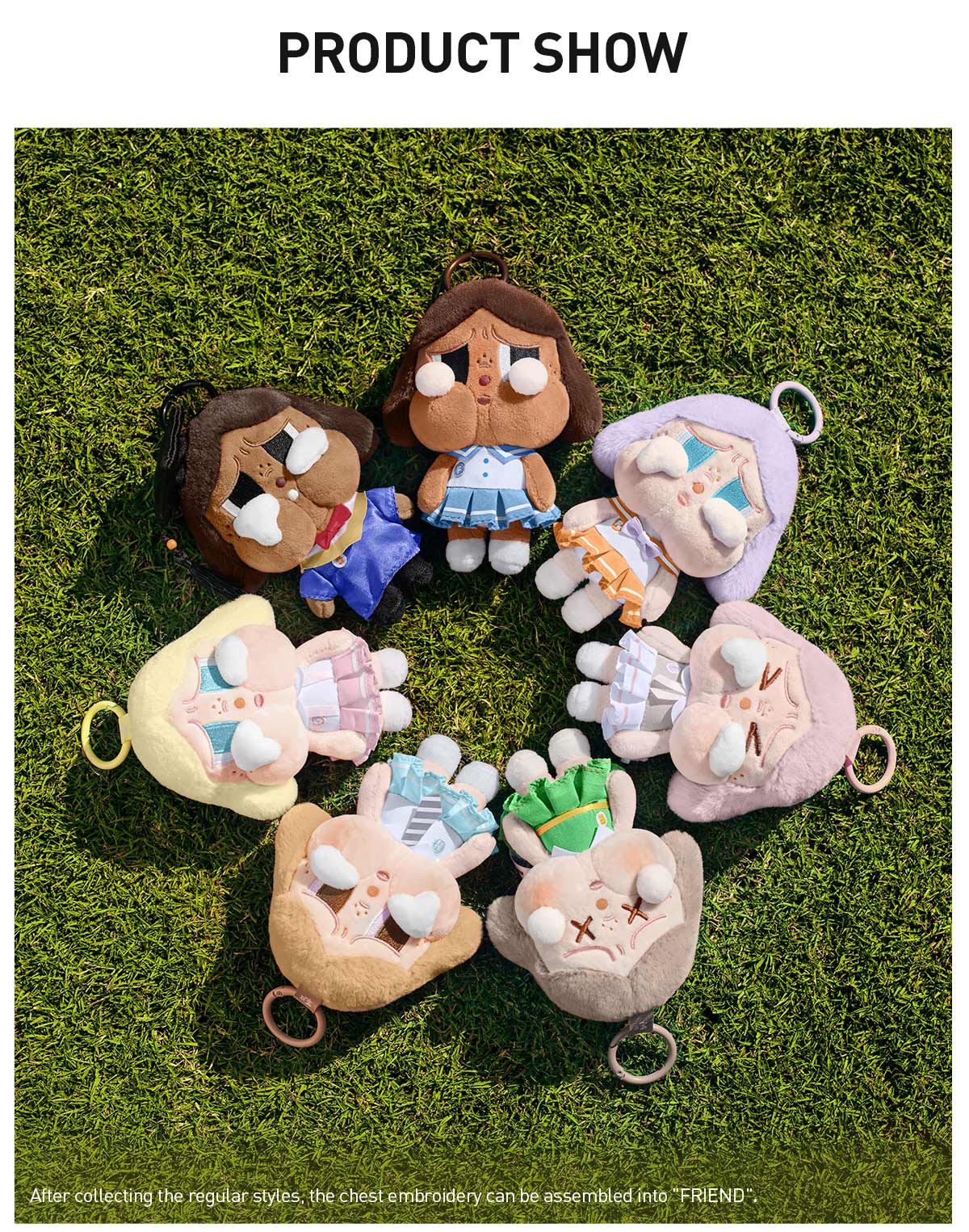 POP MART CRYBABY Sunset Concert Series-Plush Pendant Blind Box