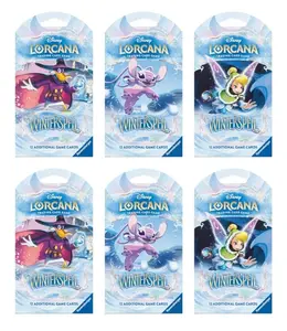 6 Packs 12 Card Booster Pack for Lorcana Winterspell