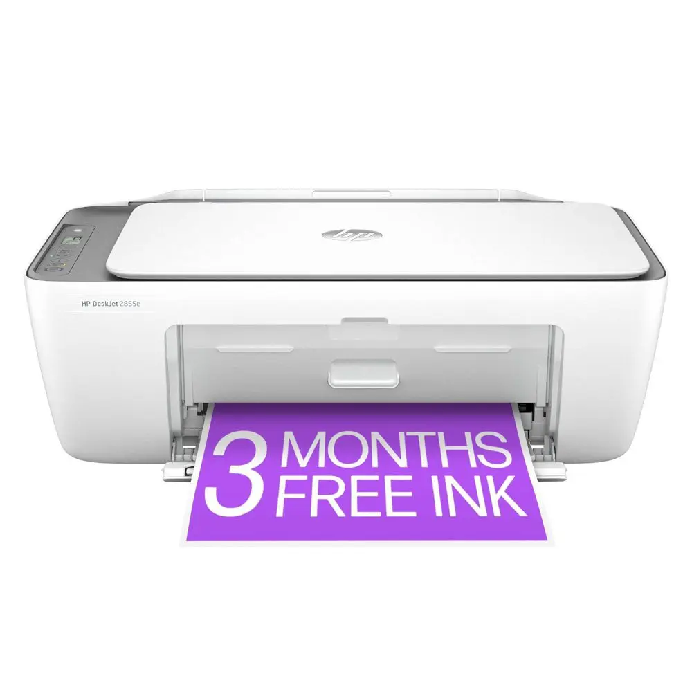 HP DeskJet 2855e Wireless All-in-One Color Printer Scanner Copier 588S5A