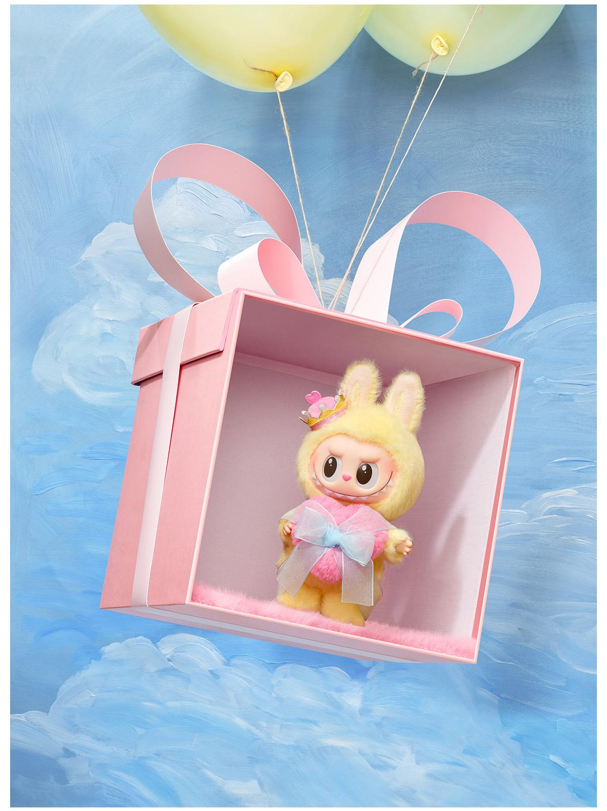 POP MART THE MONSTERS Let's Checkmate Series-Vinyl Plush Hanging Card, Labubu Collectible Toys,Surprise Gift