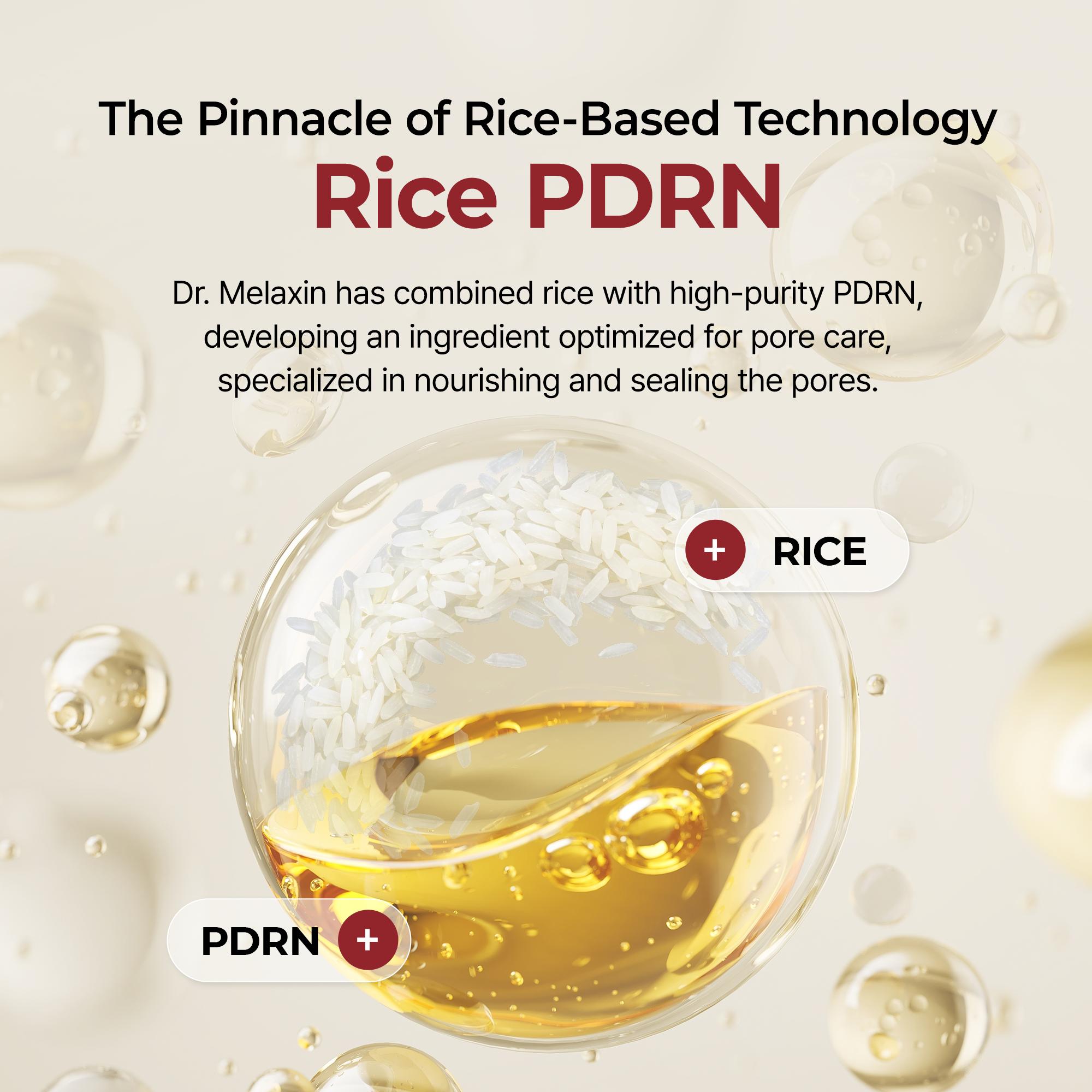 [Auction] [Dr.melaxin Official] Peel Shot Glow Rice PDRN Serum 30ml Facial Skin Care Smooth Texture For Pore Care Korean Skin Care