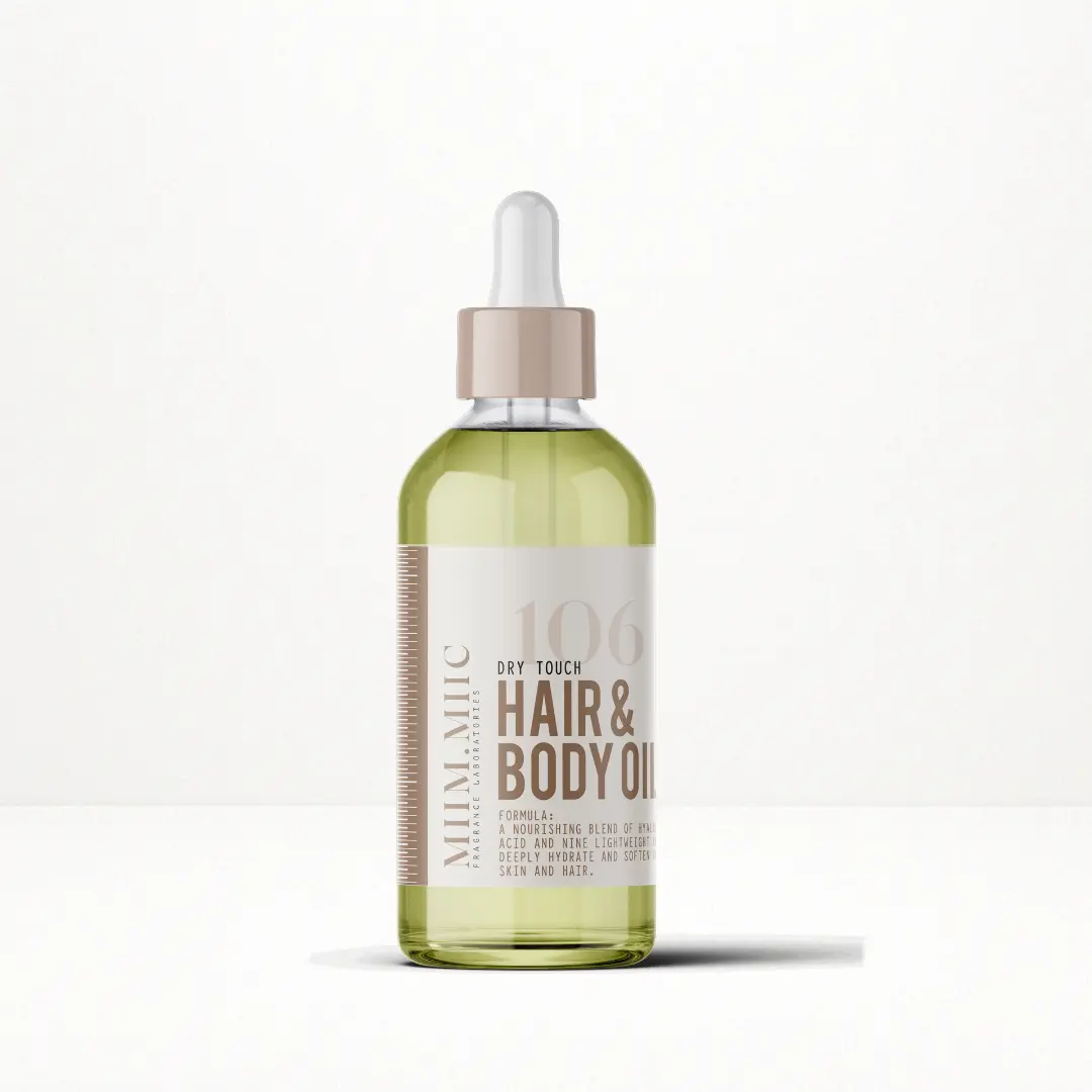 No 106 CASHMERE ALMOND MUSK Dry-Touch Hair & Body Oil