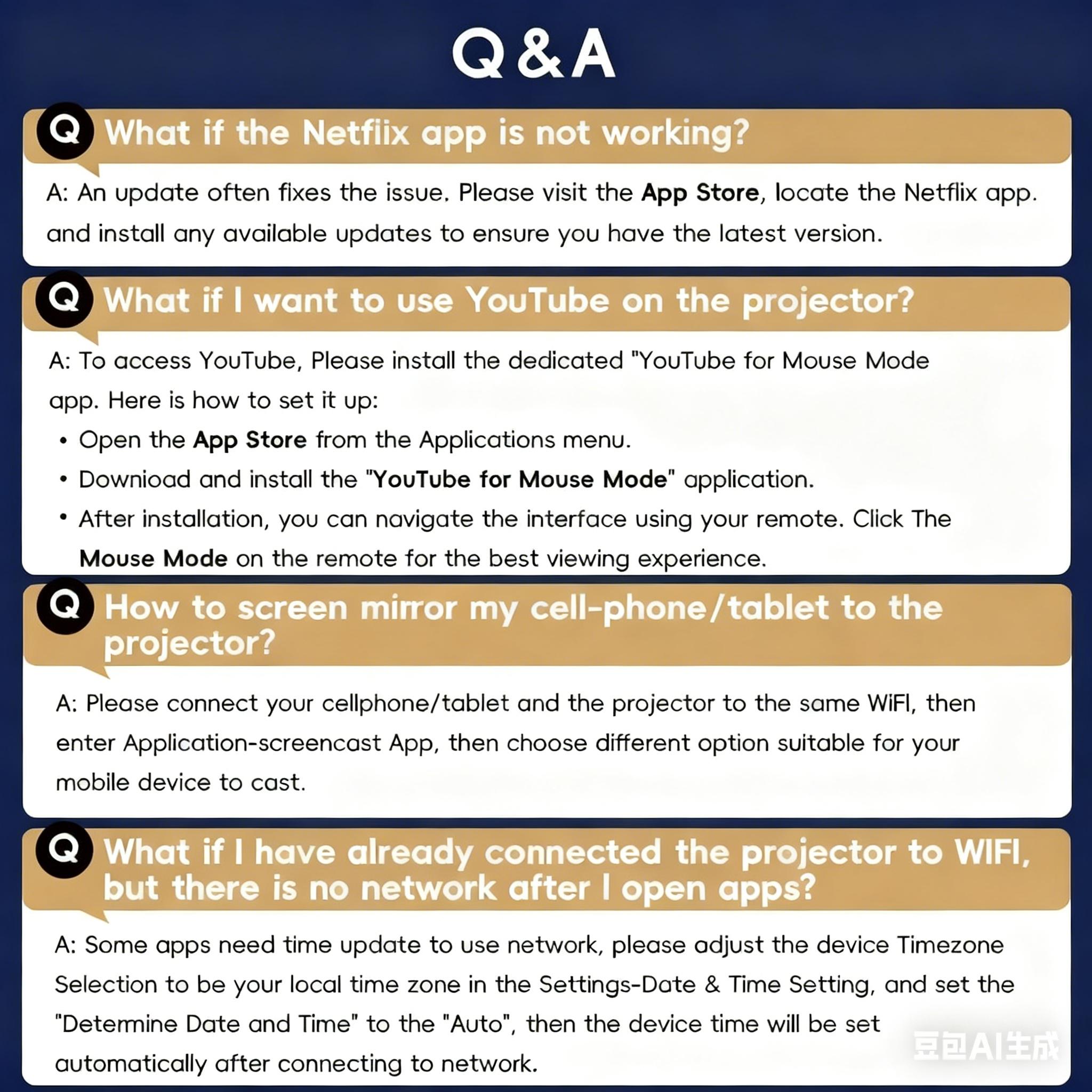 XBJ Diamond Projector 24/5G WiFi 360 Degree HD LED Multifunctional Projector with Built-in Speaker for Home Cinema Outdoor Use and 4K Decoding Ideal Holiday Gift XBJ Diamond Projector 24/5G WiFi 360 Degree HD LED Multifunctional Projector with Built-in Speaker for Home Cinema Outdoor Use and 4K Decoding Ideal Holiday Gift