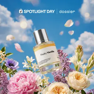 Fruity Vanilla, Dossier, Unisex Perfume, Eau de Parfum, 50ml, Vanilla, Pear, Peach, Jasmine, Caramel, Tonka Bean